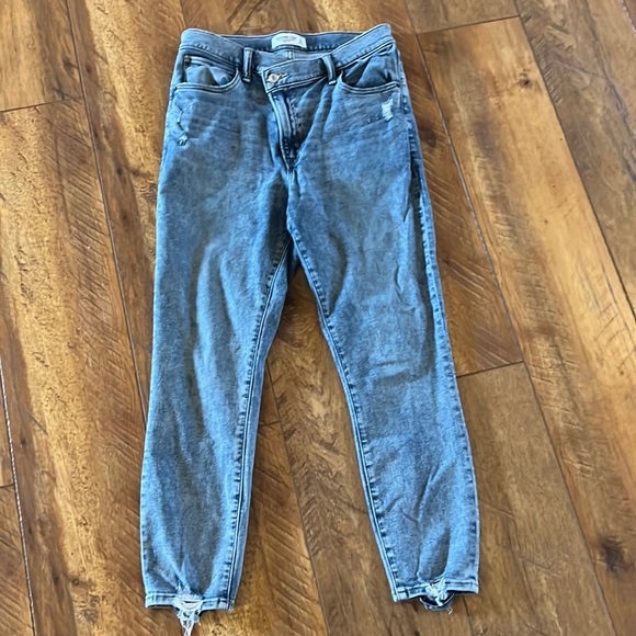 Abercrombie & Fitch Super Skinny Ankle High Rise 30 10S - Picture 1 of 14